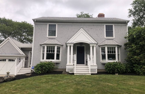 Narragansett House | Newly Renovated Family Home, Central Air, outdoor shower, in quiet neighborhood