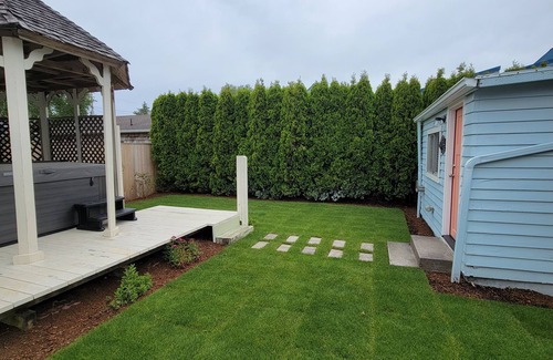 Seaview House | Newly Renovated, Private Backyard with Hot Tub