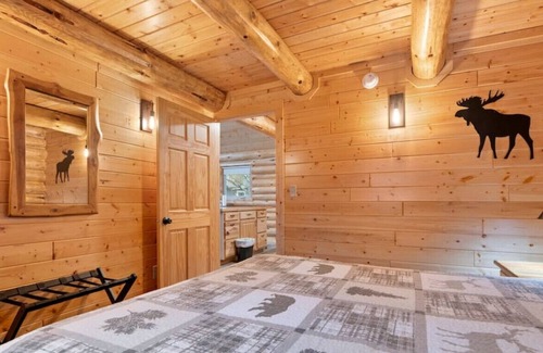 Houghton Cabin | Next to the snowmobile & recreation trails, on portage lake
