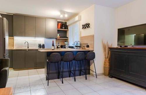 Touques Apartment | Nice apartment for 6 guests with WIFI, TV and patio