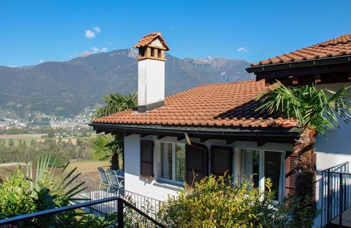 Magadino Apartment | Nice apartment for 2 guests with WIFI, TV, patio and panoramic view
