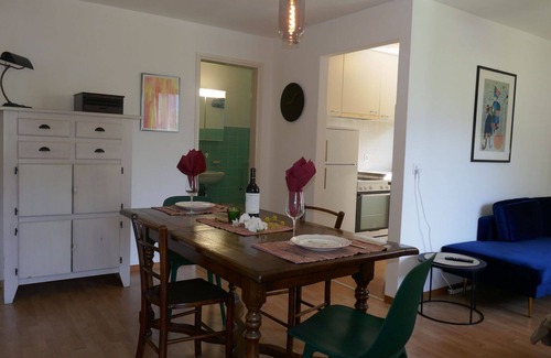 Blenio Apartment | Nice apartment for 2 guests with WIFI, TV, patio, pets allowed and panoramic view