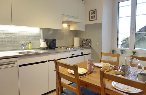 Unterseen Apartment | Nice apartment for 4 guests with WIFI, TV and patio
