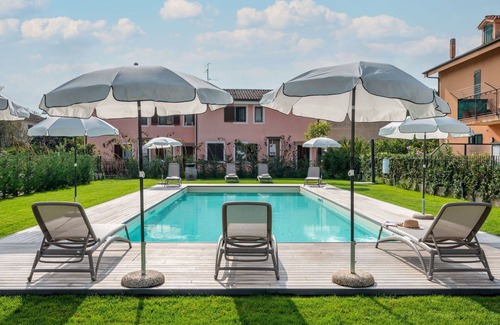 Caramagna Ligure Apartment | Nice apartment for 4 guests with pool, WIFI, A/C, TV, terrace and pets allowed