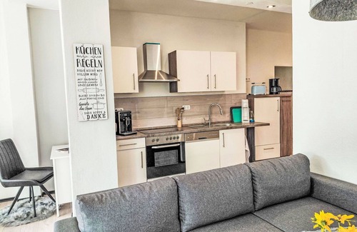 Ottbergen Apartment | Nice apartment for 4 guests with WIFI, TV, terrace, pets allowed and panoramic view
