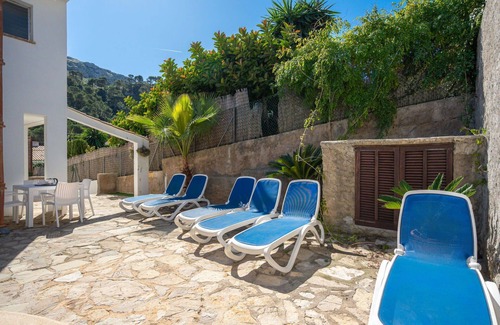 Cala Carbo House | Nice apartment in villa for 8 guests with pool, WIFI, A/C, TV and terrace