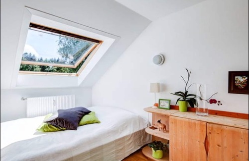 Poecking Apartment | Nice apartment with extra kitchen, bathroom, whirlpool, shower and bathtub.