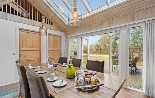 Houstrup House | Nice Home In Nørre Nebel With Sauna