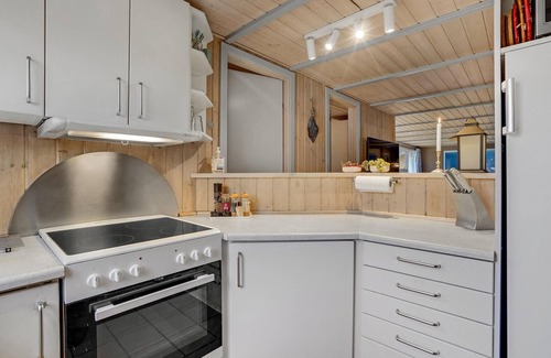 Houstrup House | Nice home in Nørre Nebel with sauna