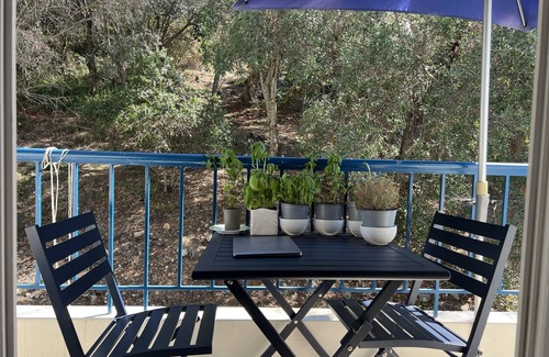 Lazaret Condo | NICE MOST AMAZING SEA + MOUNTAIN VIEWS ,2 A/C BEDROOMS,GARAGE FOR EV,3TERRACES