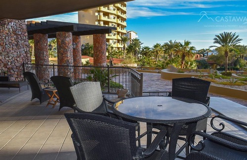 Brisas del Golfo Condo | Nice View Ground Floor Luxury Condo - Bella Sirena C104 2 BR 2 BA Next to the Pool, Wi-Fi