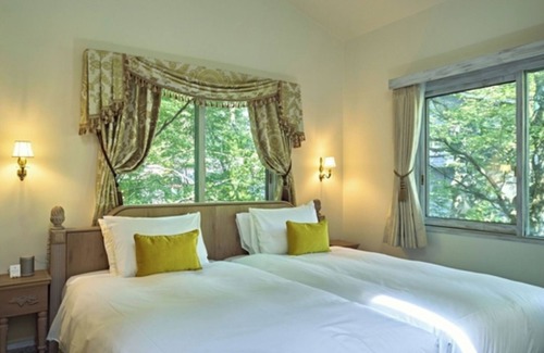 Kyukaruizawa Hotel | Nonsmoking 2bed suite with sauna 2 people Room only Age limit 10 years and over/Kitasakugun Nagano