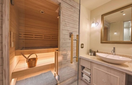 Kyukaruizawa Hotel | Nonsmoking 2bed suite with sauna 2 people Room only Age limit 10 years and over/Kitasakugun Nagano