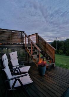 Laukeng Villa | Nordic villa with outdoor jacuzzi and Aurora Borealis view
