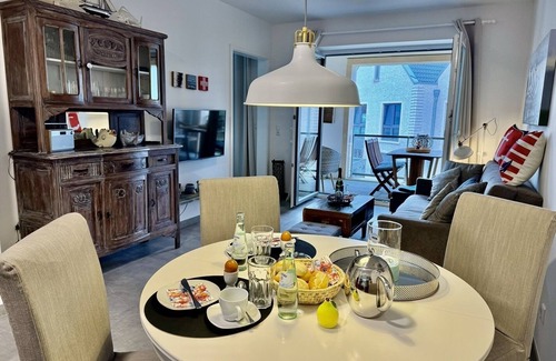 Dangasterweide Apartment | Nordseeliebe Dangast - modern and cozy vacation apartment with balcony
