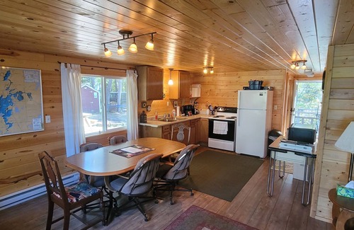 Minong Cabin | Northwoods Lakefront Paradise, 2-bedroom Cabin on the Beautiful Minong Flowage!