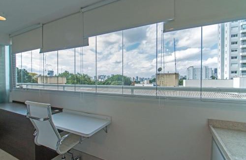 Santo Amaro Apartment | NOW Alto da Boa Vista - Studio Charmoso Premium 517 - Próx Hípica Sto Amaro Autódromo Interlagos Vibra TransamericaExpoCenter - Studio Bem Equipado e Moderno - Estacionamento Incluso