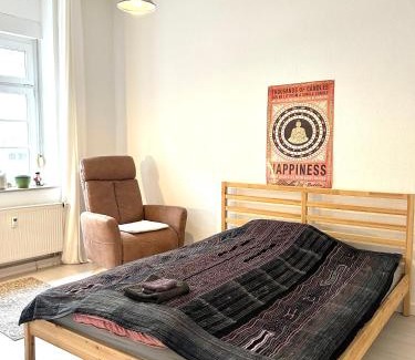 Erfurt Apartment | nur 10 min Fuß zum Zentrum,45qm,Netflix
