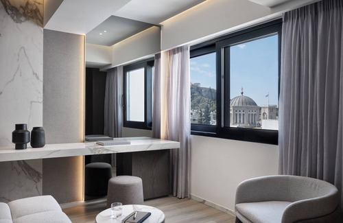 Athens City Centre House | Nur Edge Aparthotel - Acropolis Skyline