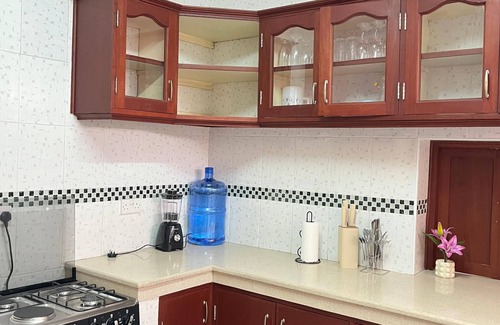 Mombasa Apartment | Nyali Tropical Retreat: 3-min walk to beach, near malls & major hotels.