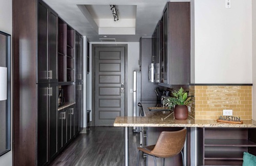 North Burnet Apartment | Oasis at the Domain | Premium Studio in Austin