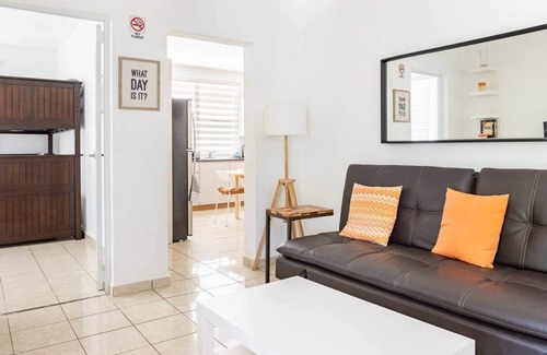 Cerro Gordo Apartment | Oasis Terrace! 15 guest near beach. Huge terrace!