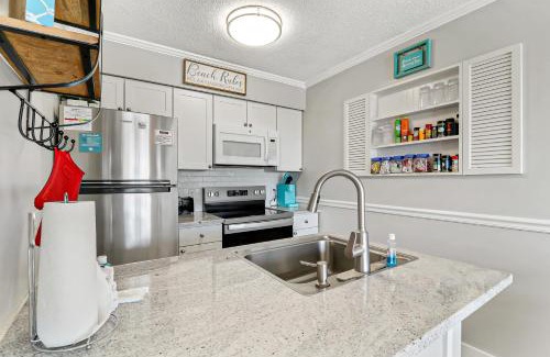 Hilton Head Island Apartment | Ocean Dunes Villas #111, Beach Condo in Coligny Beach, 43 S Forest Beach Dr, Hilton Head SC, Oceanfront condo, Heated Pool, By Vacation Rental HHI