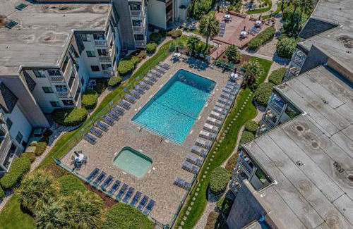 Myrtle Beach House | Ocean Forest Villas Cozy Oceanview Unit D116