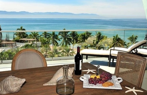 North Hotel Zone Condo | Ocean Front Luxury Beach House/Icon,Puerto Vallarta,Oceanview BEACHFRONT Access