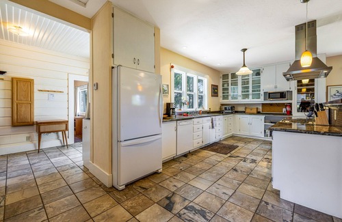 Albion House | Ocean view home with free WiFi, private hot tub, furnished deck, & gas grill