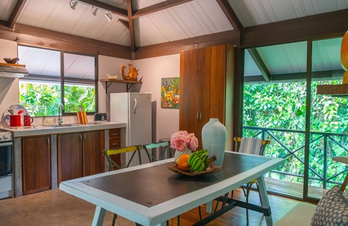 Punta Uva Villa | Ocean view luxury property with pool in the jungle at 10 min walk to the beach.