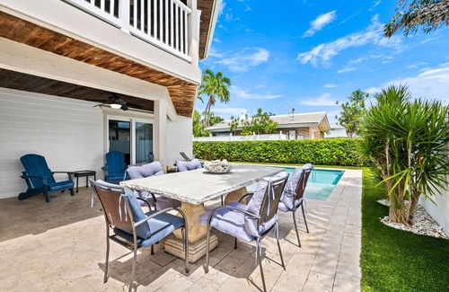 Lauderdale Beach House | Ocean-View Paradise with Pool & Hot Tub, Walk to Beach