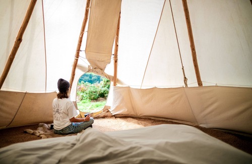 Tintagel Cabin | Ocean view Shanti Tipi 1