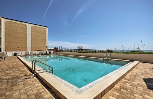 Crescent Beach Apartment | Ocean-View St Augustine Studio w/Pool Access!