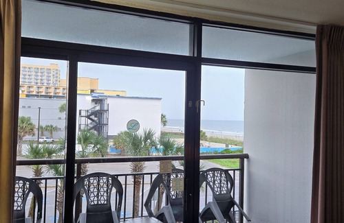 Myrtle Beach Apartment | Ocean View Studio at the OceanFront Landmark Resort with awesome water amenities
