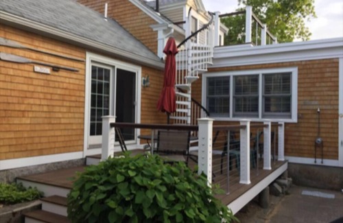 Rockport House | Ocean views just steps to Back Beach, Front Beach, and downtown Rockport