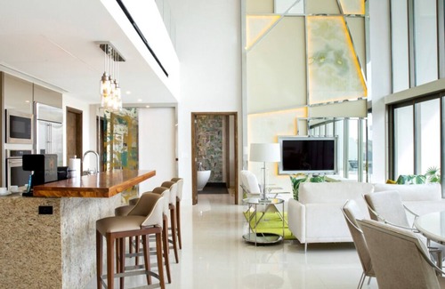 Playa Mujeres Resort | Ocean Views & Modern Elegance: 4 Bedroom Penthouse Loft with Private Jacuzzi
