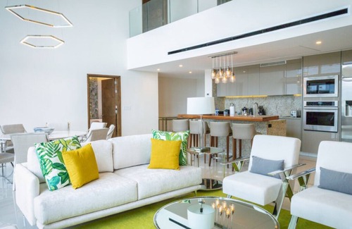 Playa Mujeres Resort | Ocean Views & Modern Elegance: 4 Bedroom Penthouse Loft with Private Jacuzzi