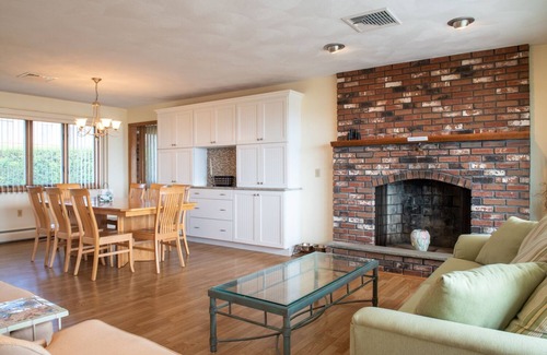 Eastward Look House | Ocean views, two minute walk to beach!