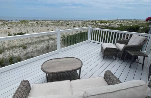 Sea Isle City House | Oceanfront, 3BR Townhouse is Pet Friendly with NEW DECK and SPECTACULAR VIEWS!