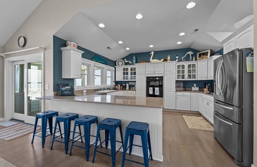 Southern Shores House | Oceanfront 5 bedroom Southern Shores home with private pool, hot tub, elevator, and keyless entry