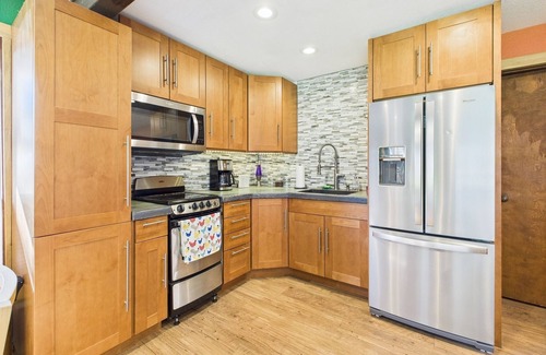 West Juneau House | Oceanfront Fire Pit, Decks, Large Yard, Views!