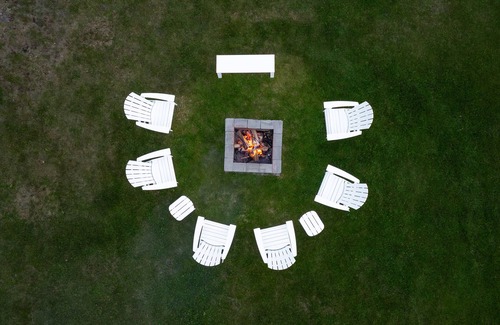 Lamoine Beach Cottage | Oceanfront-shore access-fire pit evenings-Acadia NP Mountain views
