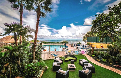 Bermuda Riviera Condo | Oceanfront View Balcony