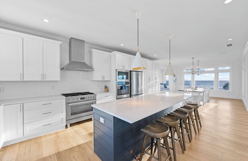 Crescent Beach House | OCTOBER-MAJOR SAVINGS! 9BR OCEANFRONT! LARGE HEATED POOL/COMPLETE GAME ROOM!