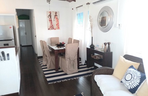 Scarborough Cottage | Oistins Cottage - Pool Deck + Walk to the beach