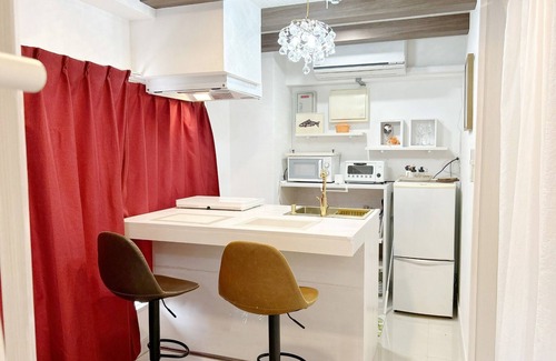 Onna Apartment | OK for up to 4 people 1LDK private room 101 Ocean Villa Tingara/Kunigami-gun Okinawa