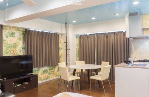Onna Apartment | OK for up to 6 people 2LDK private room 201 Ocean Villa Tingara/Kunigami-gun Okinawa