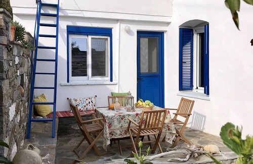 Ikaria House | Old Ikarian stone house by the sea, beautifully restored, with all amenities