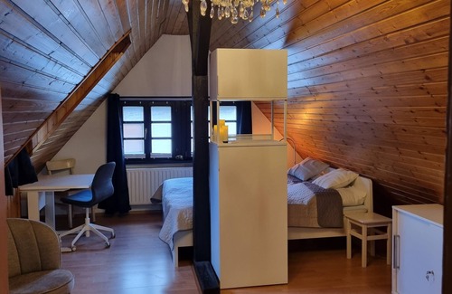 Zundorf House | old romantic half-timbered house near the Rhine